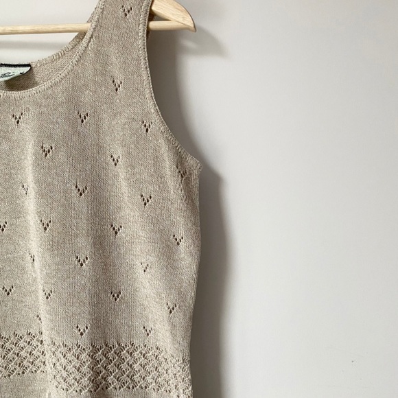 Vintage Knitted Tank Top - Picture 3 of 3